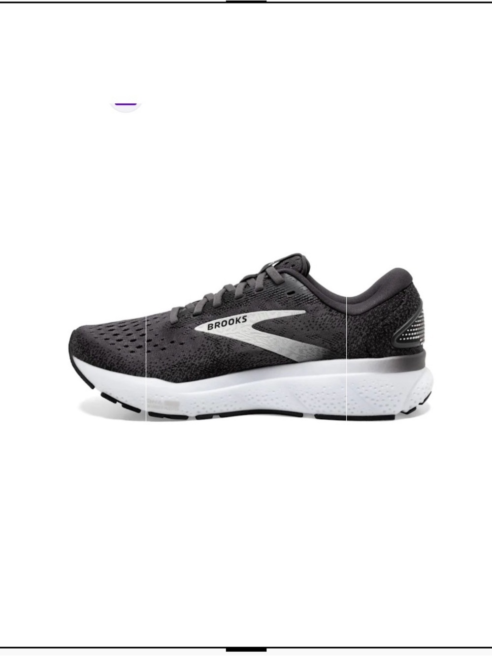 Brooks Black & White Men's Running Shoe
